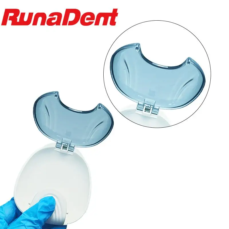 

Dental False Teeth Cleaning Box Denture Bath Container Retainer Holder Case