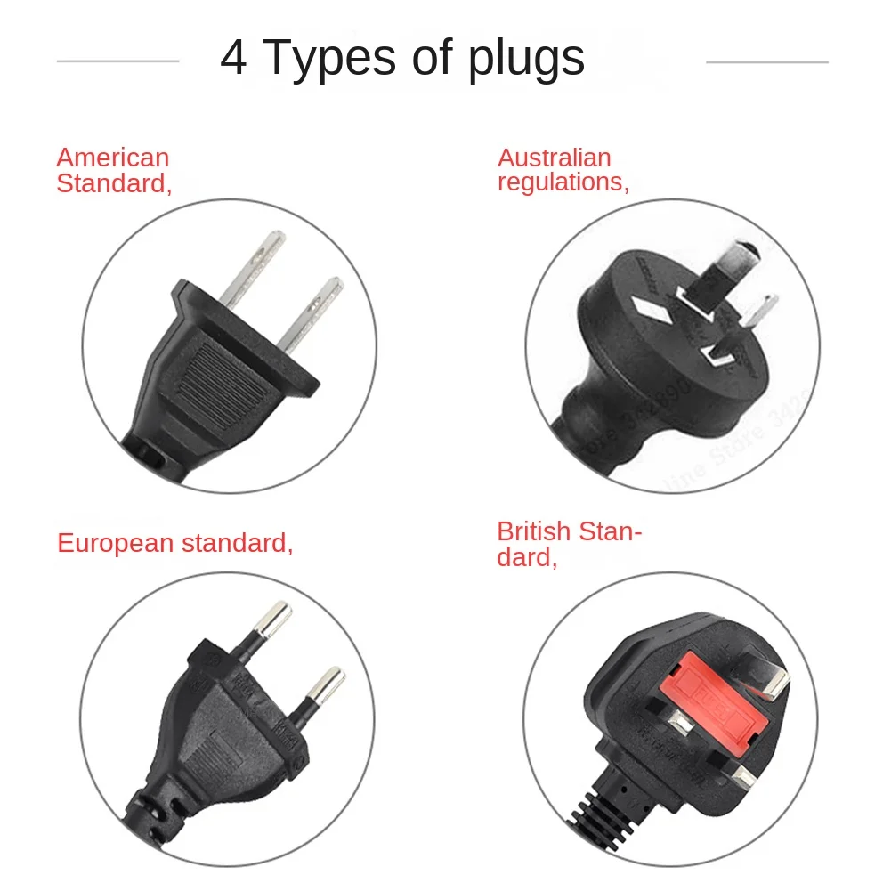 42 В 1 5-2 А зарядное устройство для электрического скутера литиевой батареи