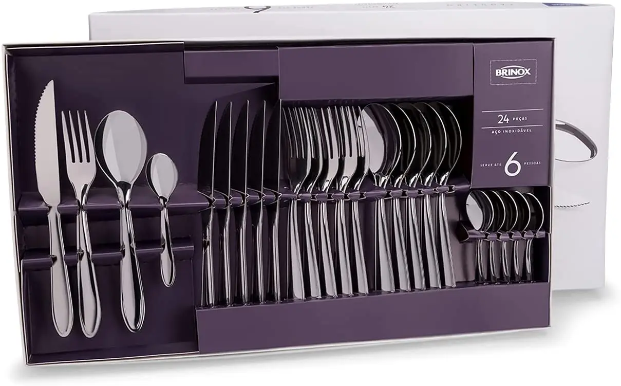 

Cutlery Lyon 24pcs Lyon Stainless Steel Pack Of 24