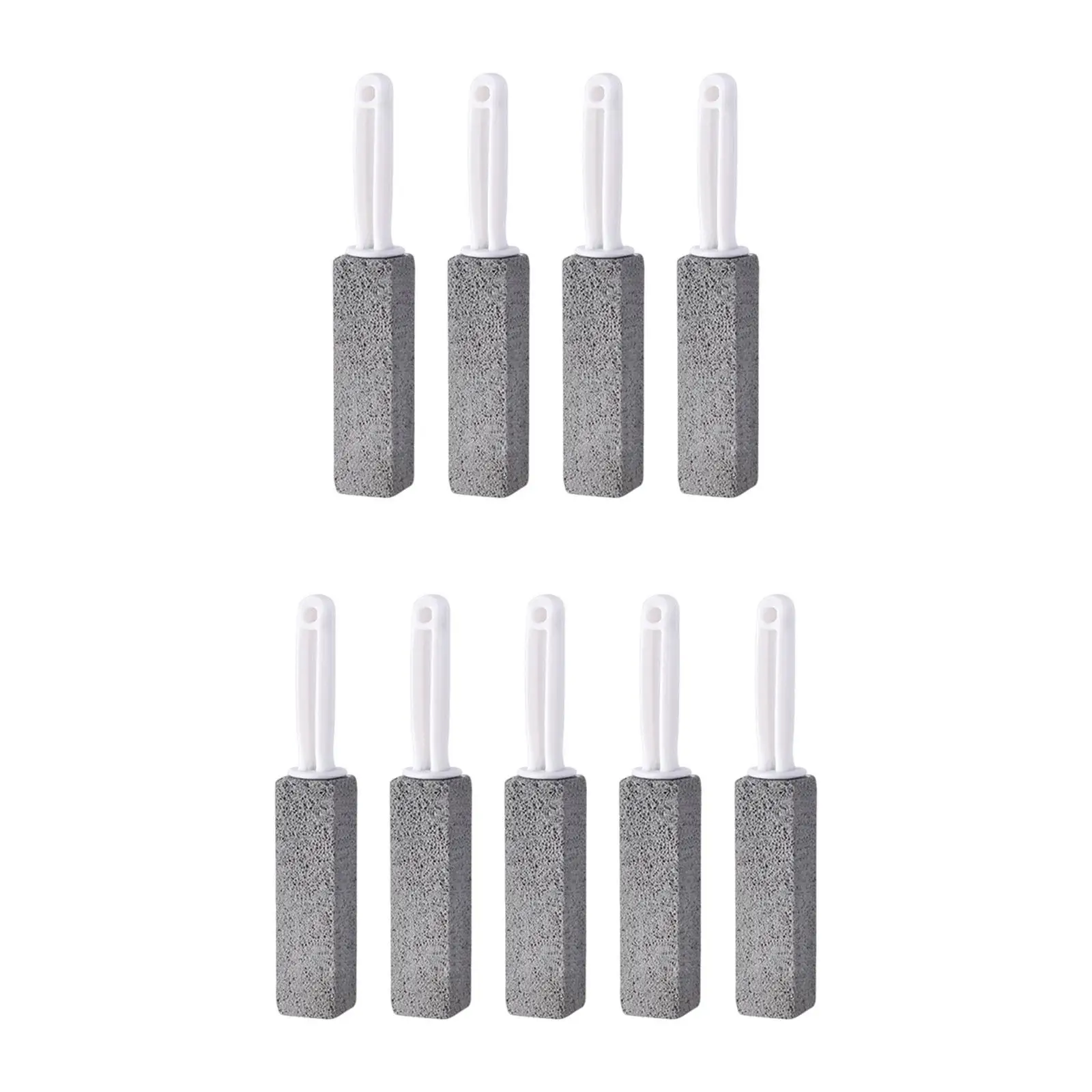 

Practical Toilet Bowl Cleaner, Bathroom Brush Corner Cleaner with Handle, Pumice