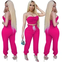 two peice set for women two piece outfits 2 pieces sets women outfits crop tops pants tracksuit clothes for female