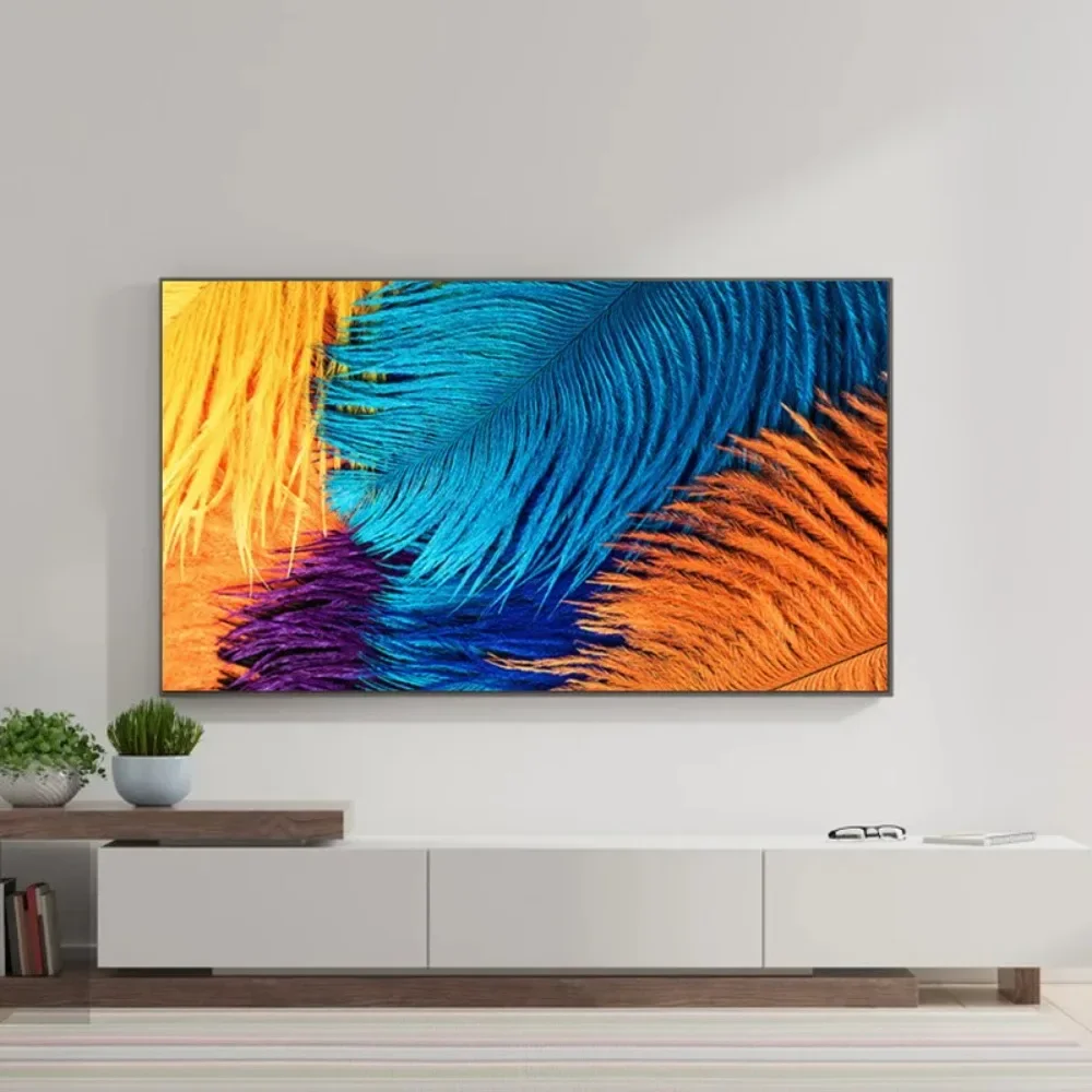 Фото Смарт-телевизор 4K UHD Android 32 43 55 дюймов HDR10 WiFi Bluetooth с голосовым управлением №1