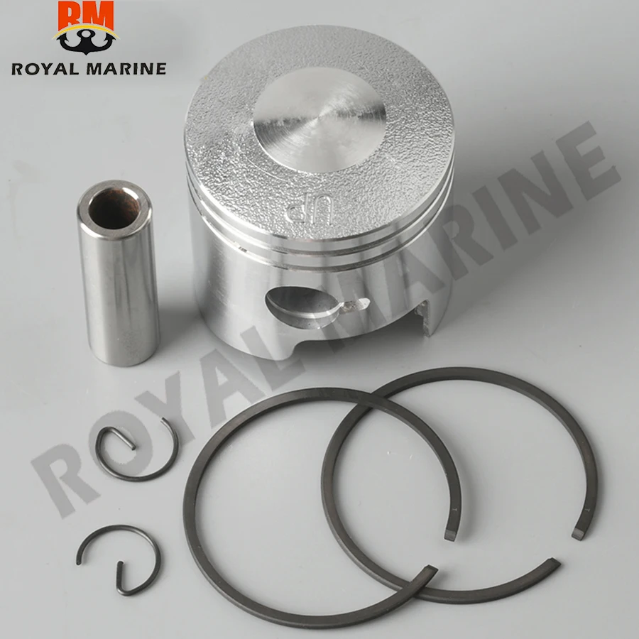 3B2-00004-0 Поршень в сборе + 0 5 для подвесного двигателя Dongfa 8-9 8 л.с. 50 мм 3B2-00004-1 3B 200004