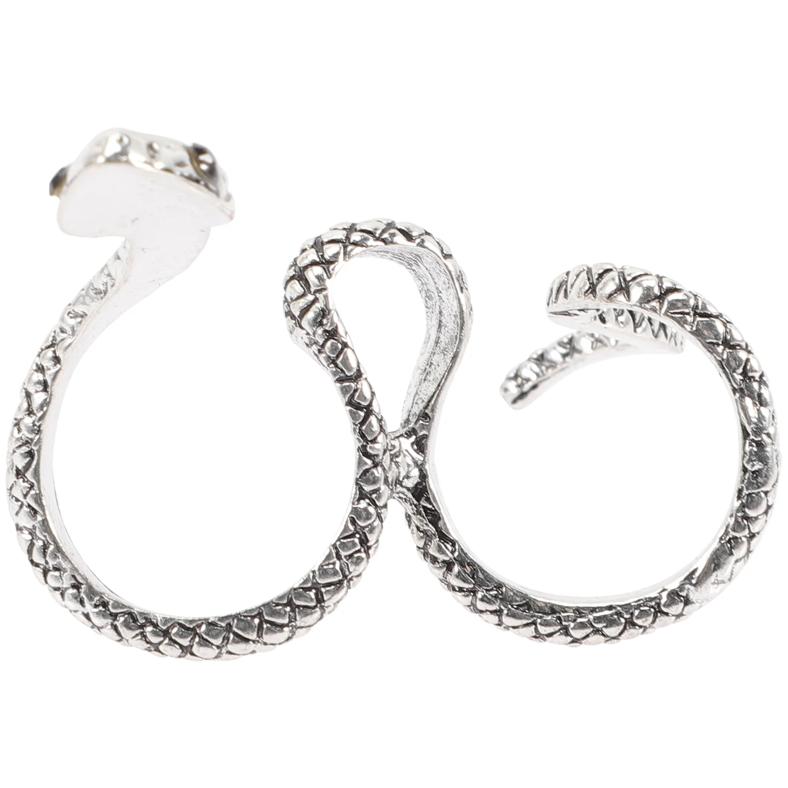 

Snake Ring Punk Rings Men Finger Rings Gothic Serpent Ring Alloy Men Open Ring Men Serpent Ring Man