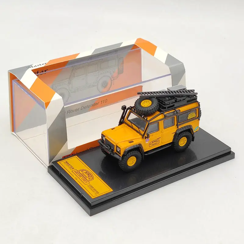 Мастер 1:64 л ~ R Defender 110 Camel Cup коллекция литье под давлением игрушки модели
