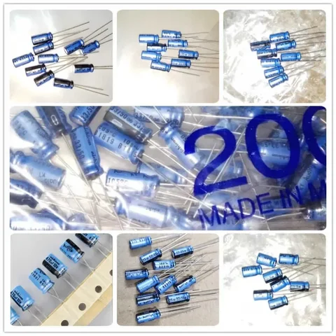 10 шт./лот Nichicon Audio KT серии аудиофильские конденсаторы 6, 3 В/10 В/16 В/25 В/35 В/50 В 0, 47 мкФ/1 мкФ/3, 3 мкФ ~ 470 мкФ электролитический конденсатор