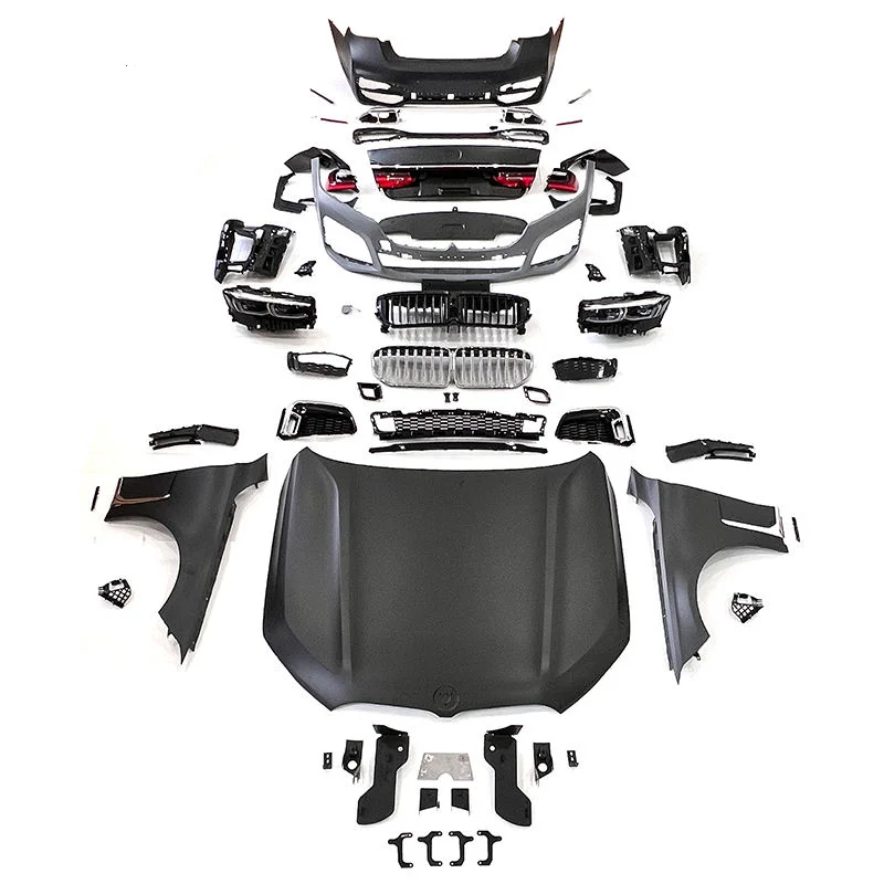 Обвес для BMW серии 7 09-15 F01/F02 обновление до G12 06-22 автозапчасти передний и задний