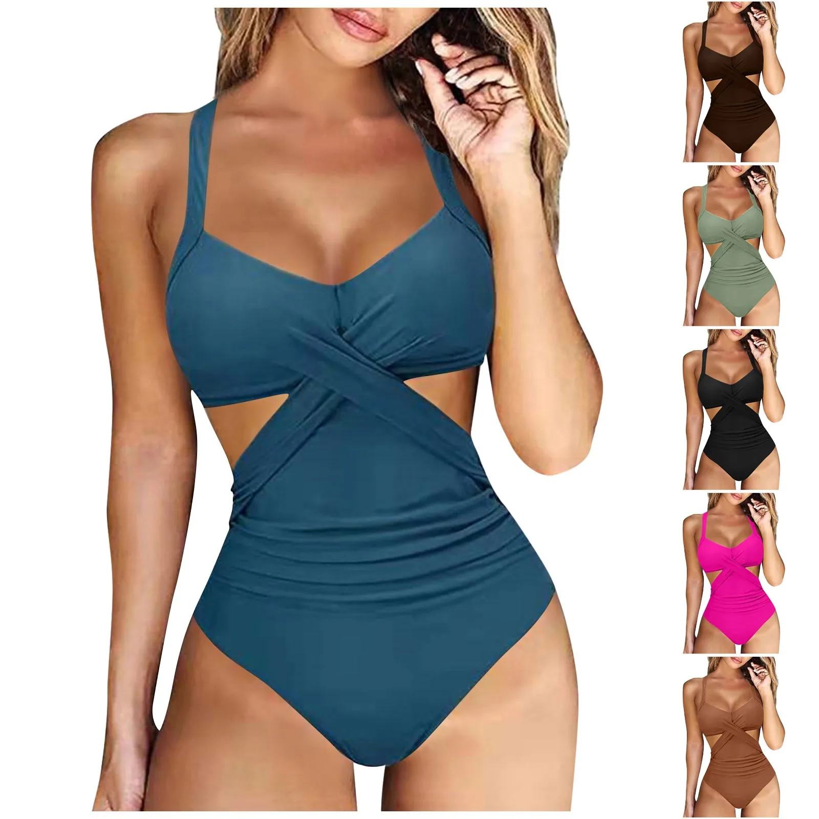 

Женский слитный Купальник 2023, облегающее атлетическое бикини 2023, женское сексуальное бикини с высокой талией 2023, Женский Купальник, новинка 2023