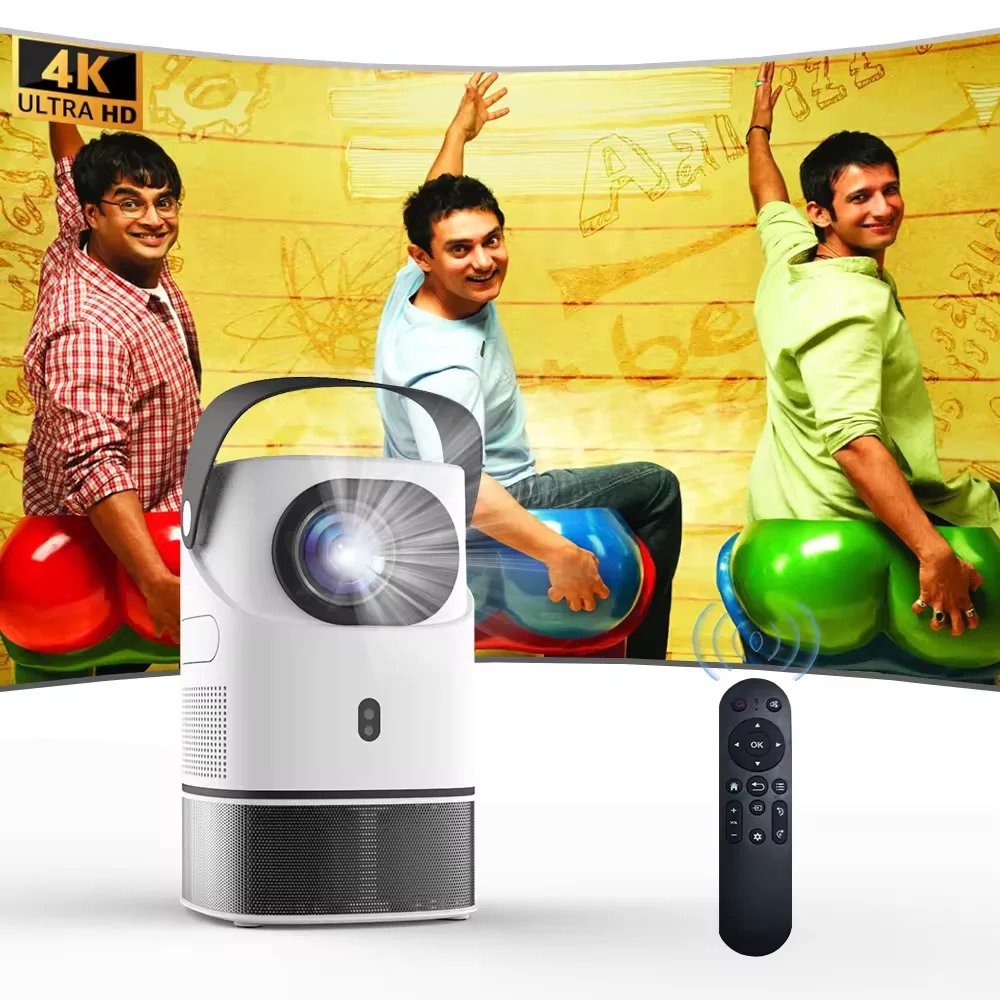 Портативный беспроводной проектор ATB внешний высокой четкости для домашнего