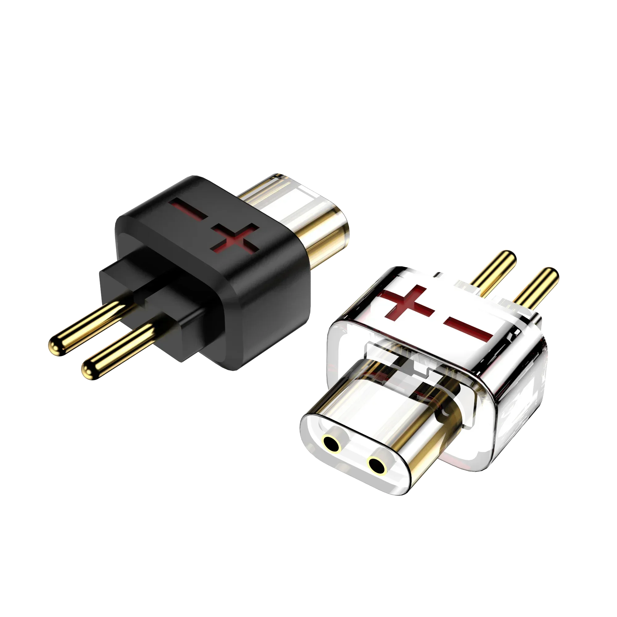 2 шт. HIFI QDC женский 0 78 2-контактный штекерный адаптер для наушников SHUOER