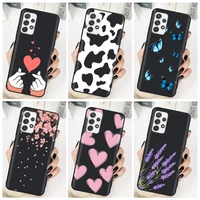for samsung a52 case a525f a526b flowers soft back cover for samsung galaxy a52 a42 a72 4g 5g phone cases silicone funda bags