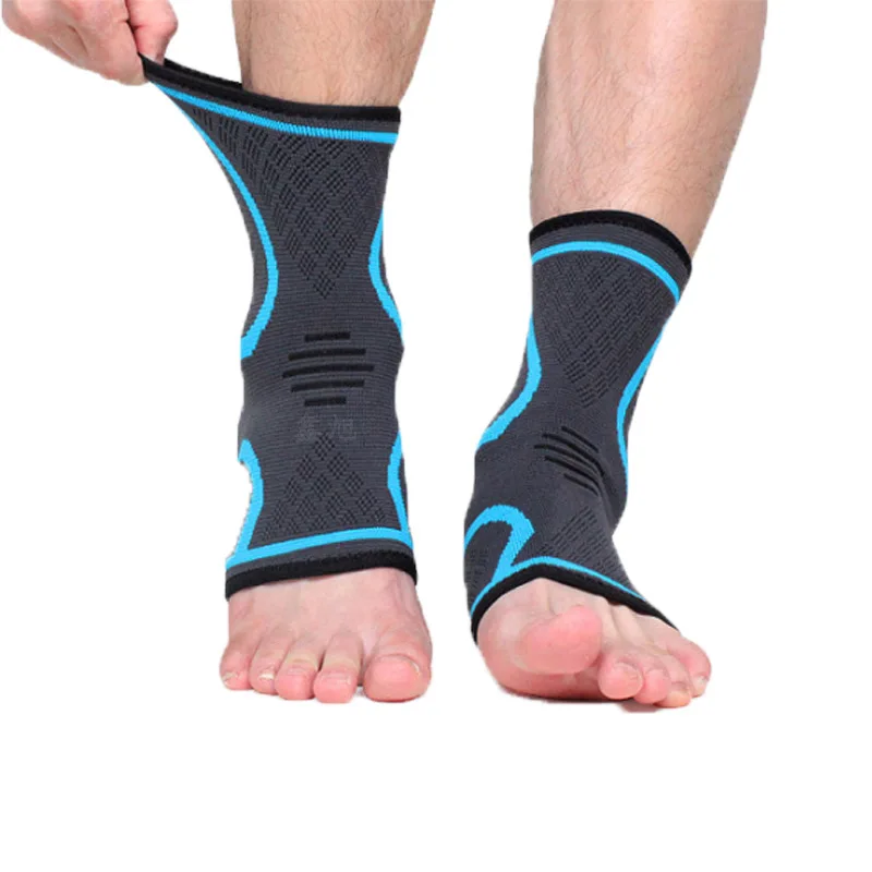 

1Pcs Elastic Weaving Fitness Ankle Protector Sport Foot Joint Fixed Compression for Cycling Yoga Workout Run Ankle Brace Support