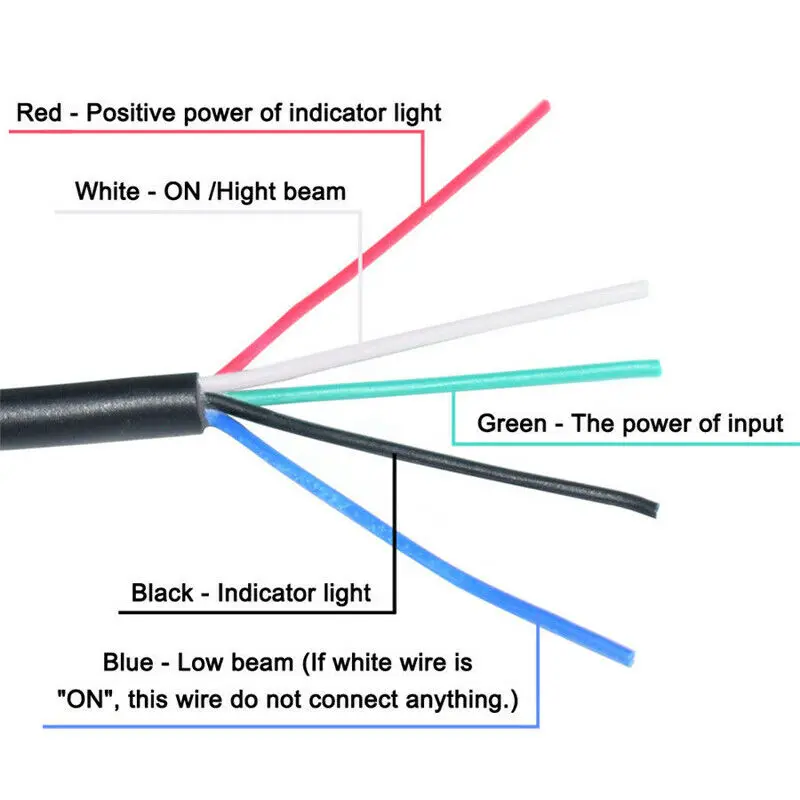 

DC 12V 10A Durable Motorcycle Aluminum Alloy Handlebar Headlight ON/OFF Button Light Switch Motor Accessory Without Pilot Lamp