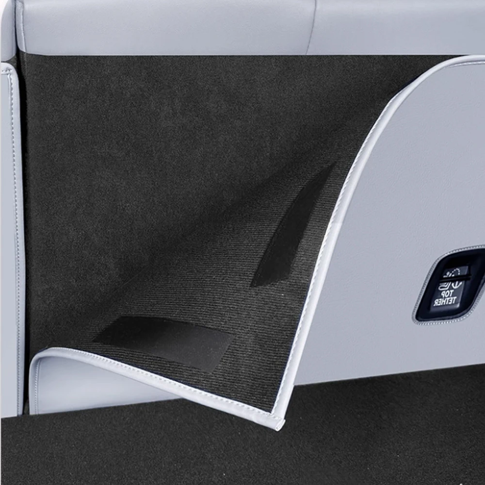 Защитная накладка на спинку автомобильного сиденья второй ряд устойчивая к