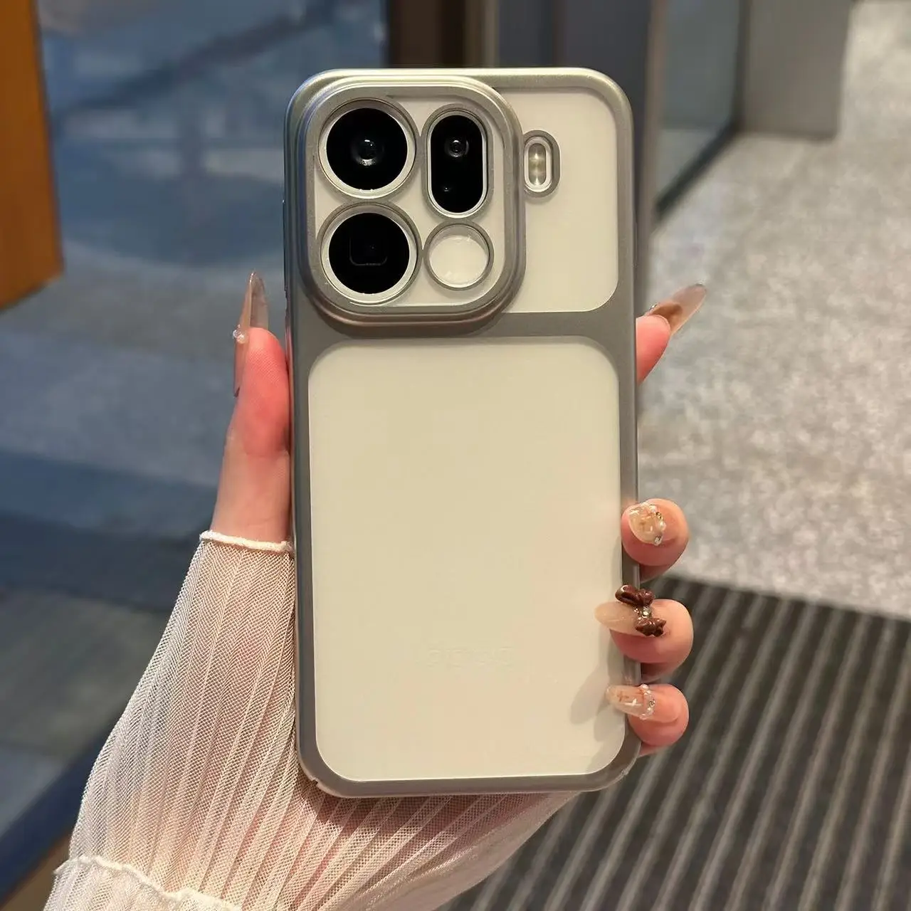Фото Чехол для OPPO Find X9 Pro, модный прозрачный антижелтий чехол для ПК, противоударный бампер для OPPO Find X 9, принципиально №1