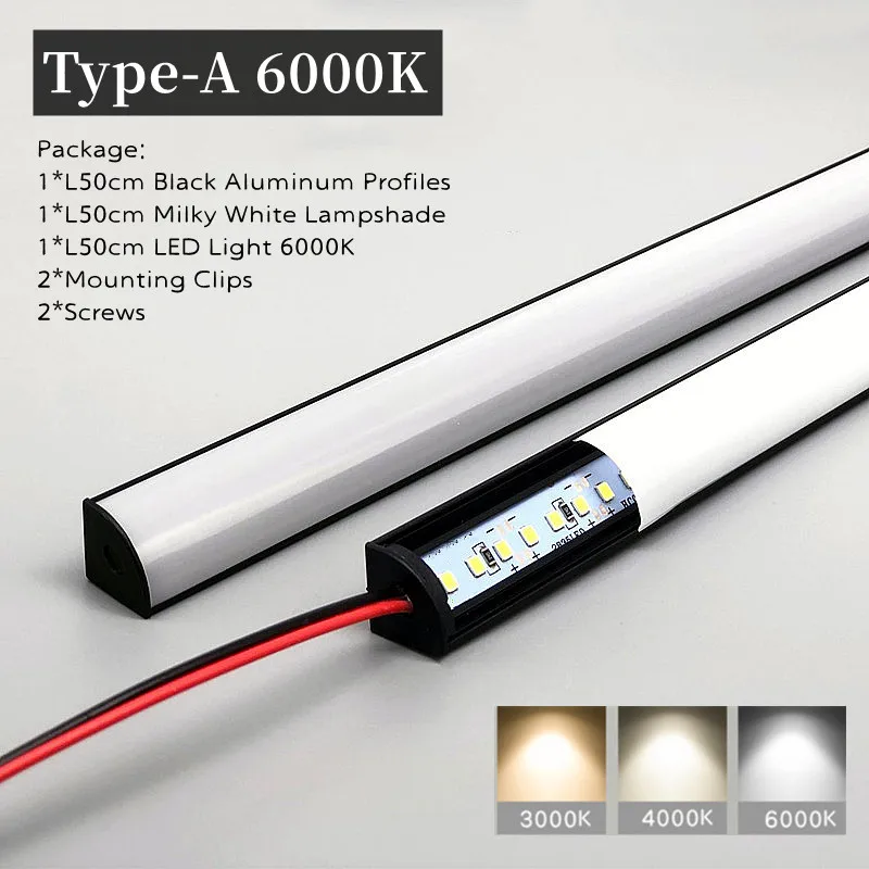 

Светодиодная лента ksdligh V-образная 50 см 72LED теплый белый