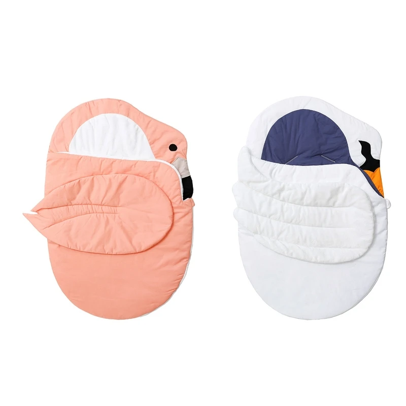 

Baby Swaddling Blanket Autumn Wearable Wrap Blanket for Infant Boy Girl Non-fluorescent Stroller Crib Sleeping Sack