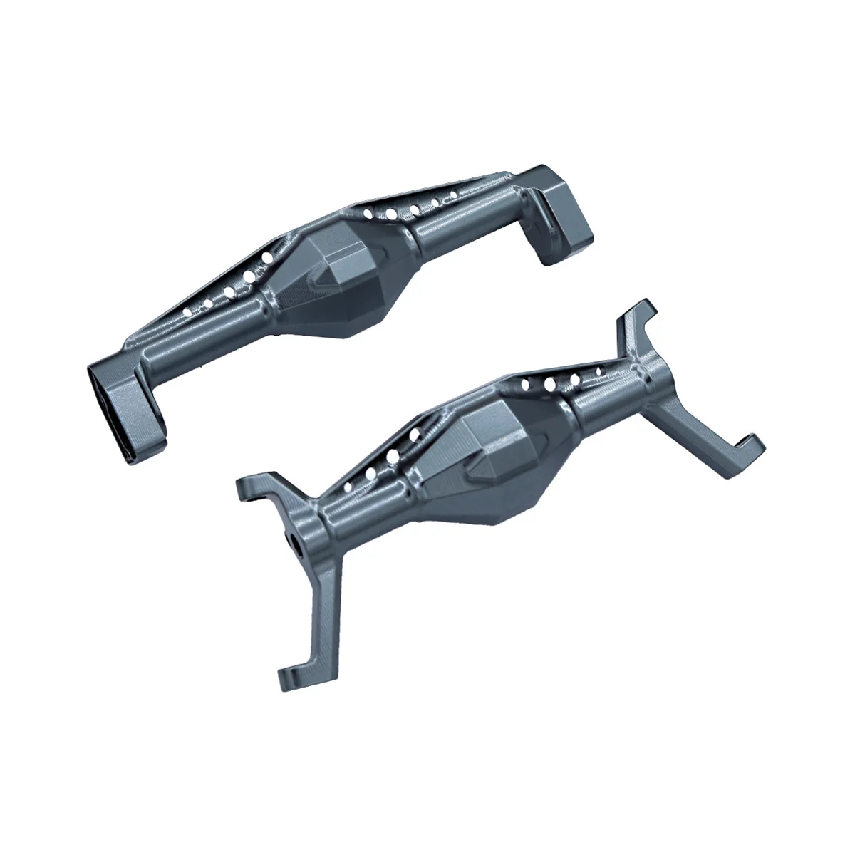 

Metal Front and Rear Portal Axle Housing for Axial UTB18 Capra 1/18 RC Crawler Car Upgrades Parts,Titanium Color