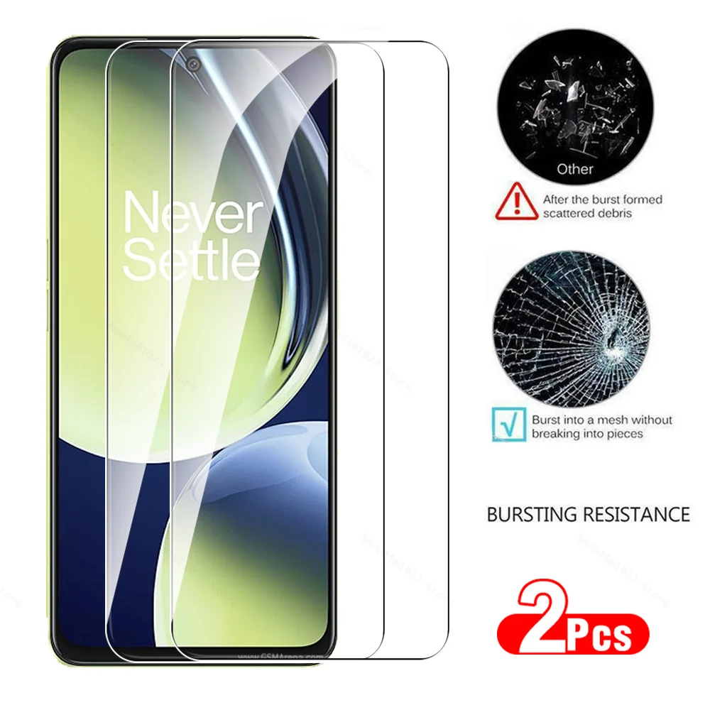 

2pcs Protective Glass For OnePlus Nord CE 3 Lite 5G Tempered Glass One Plus NordCE 3Lite CE3 Light CPH2467 2023 Screen Protector