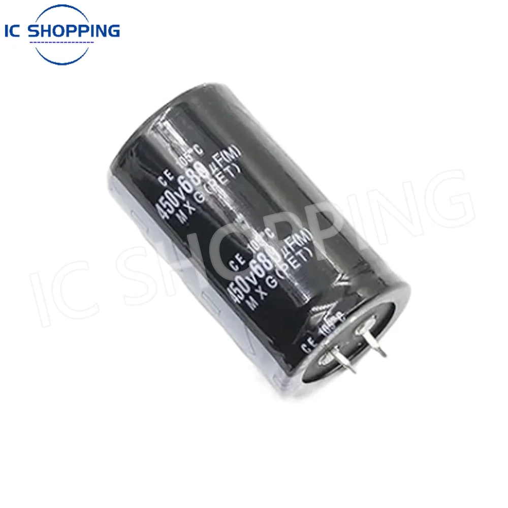 10 шт. алюминиевый электролитический конденсатор 680 мкФ 450 в Мф Вт МКФ 35*50 мм