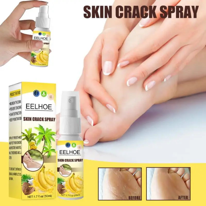 

50g Natural Banana Oil Anti-Drying Crack Foot Cream Heel Cracked Repair Cream Removal Dead Skin Hand Feet Care Heel Cream TSLM2