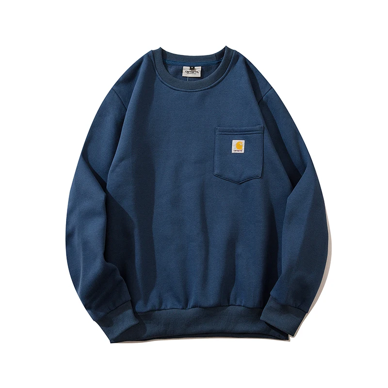 

Hot Carhartt Wip Harajuku Kawaii Women Men Fleece Black White Long Sleeve Graphic Teen Girls Pullover Vintage Sweatshirt 2022