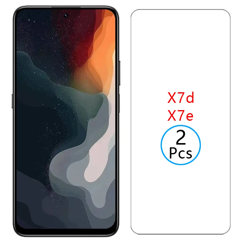 Фото Чехол для телефона Honor X7D X7E из закаленного стекла для Honor X7D Honor X7E X 7D 7E X7 D E XD7 7XD D7X XE7 7XE E7X 4G 5G, задняя крышка №1