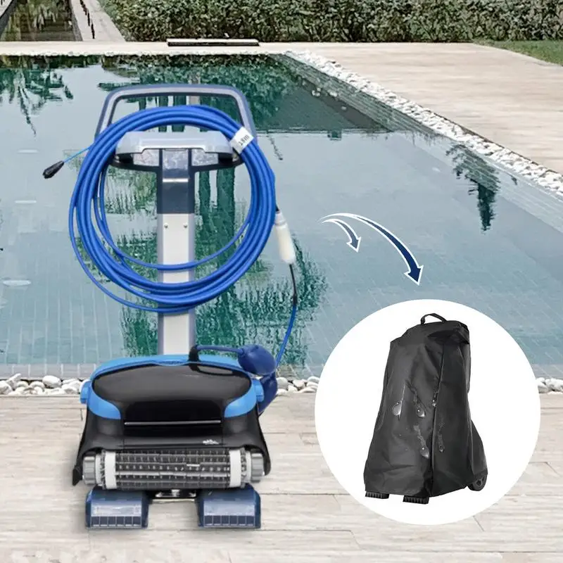 

Automatic Robotic Pool Cleaner Cover Waterproof Dustproof Windproof Oxford Cloth All-Purpose Cleaning Covers Durable Supplies