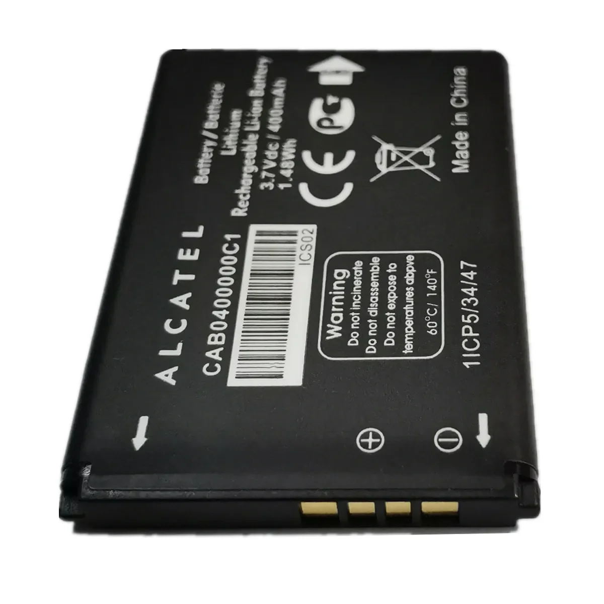 Оригинальная Аккумуляторная Батарея CAB0400000C1 для ALCATEL OT708 OT-708 OT-2010 OT-2010D OT-2010X OT-356