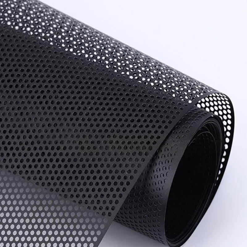 

300x1000mm Durable PVC PC black Dustproof Speaker Grill Grille Mesh Stereo Audio Speaker Protective Mesh Cover Sheet