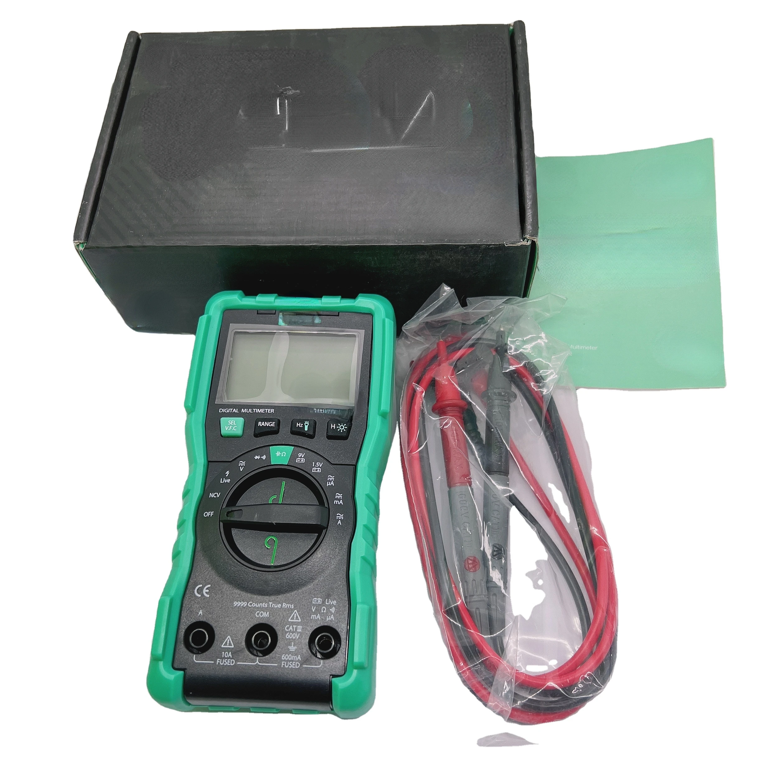 

MK72M High - Precision True RMS Digital Multimeter Handheld Multimeter With Temperature Capacitance LCD Backlight