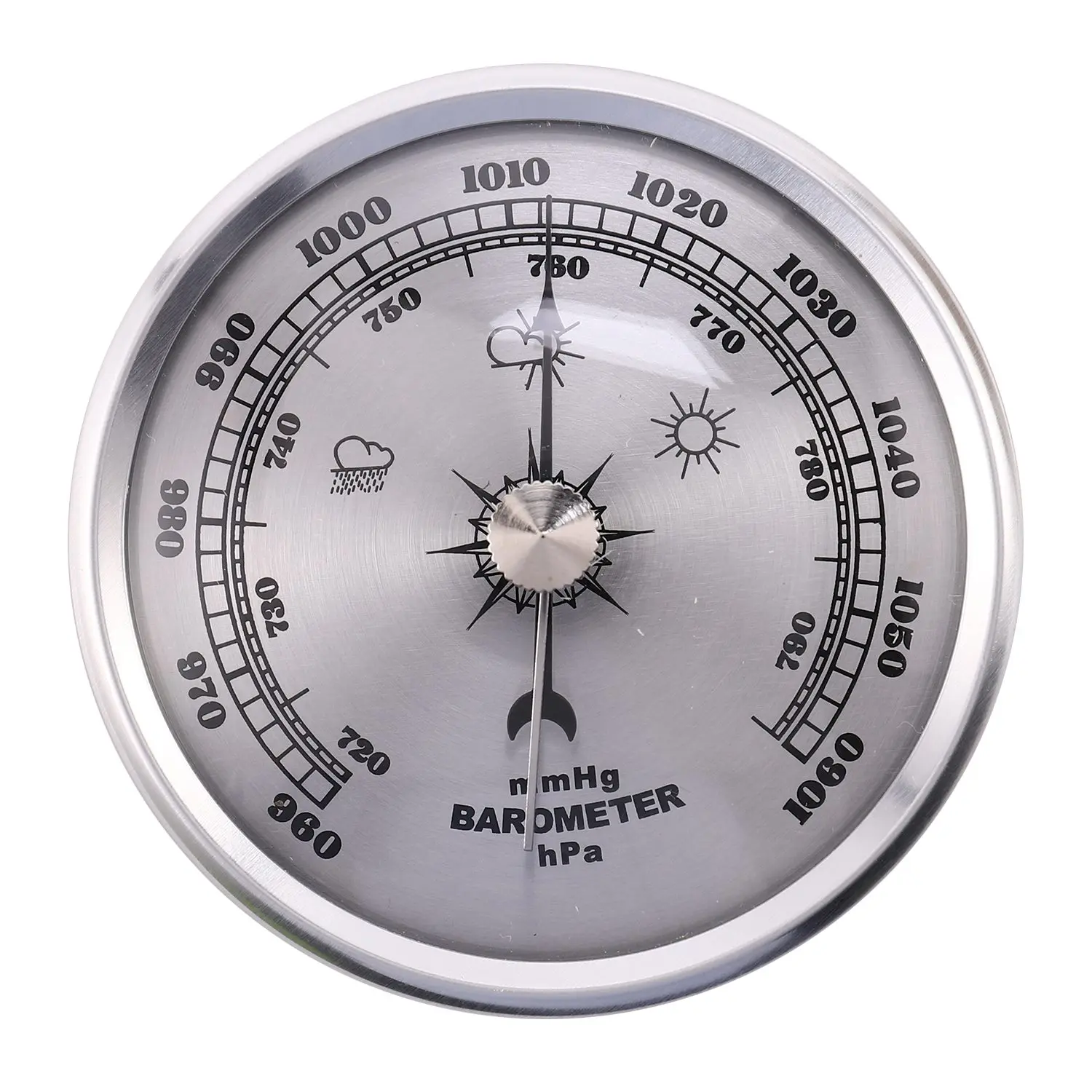 Metal Wall Hanging Barometer Atmospheric Multifunction Therm