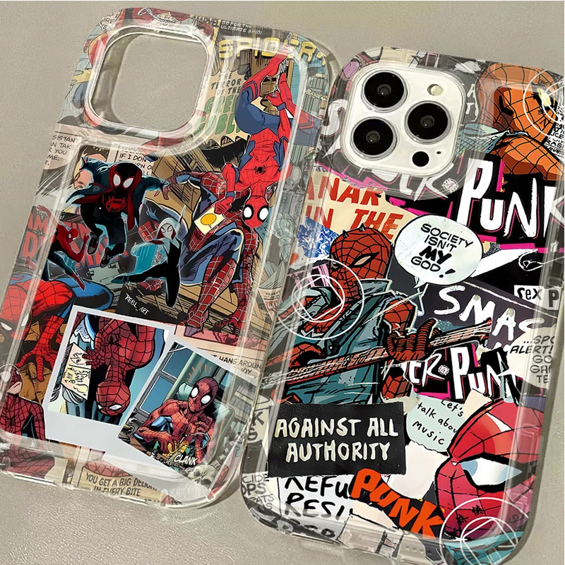 Чехол для телефона Marvel Spider Man Venom Xiaomi Redmi Note 13 12 Pro Plus 5G 4G 12S 11 11S 10 10S 9 9S 8 12C 10C