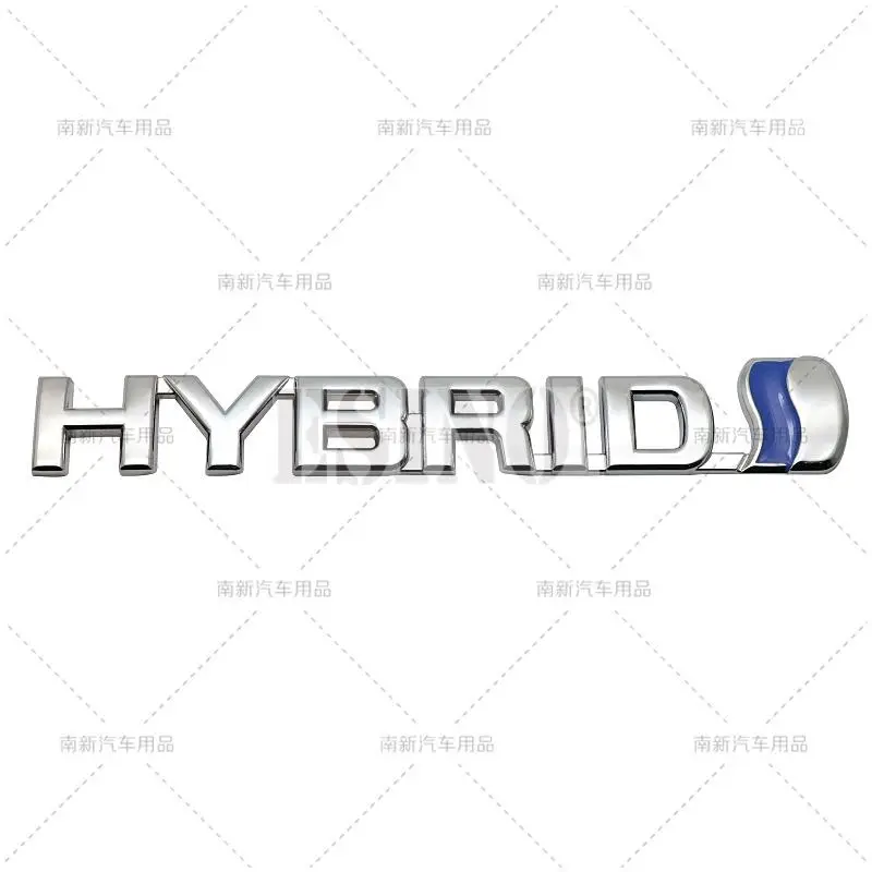 

Стайлинг автомобиля, гибридная 3D задняя крыло багажника, металлическая эмблема из хромированного цинкового сплава, наклейка для Toyota RAV 4, Prado Camry Corolla Yaris