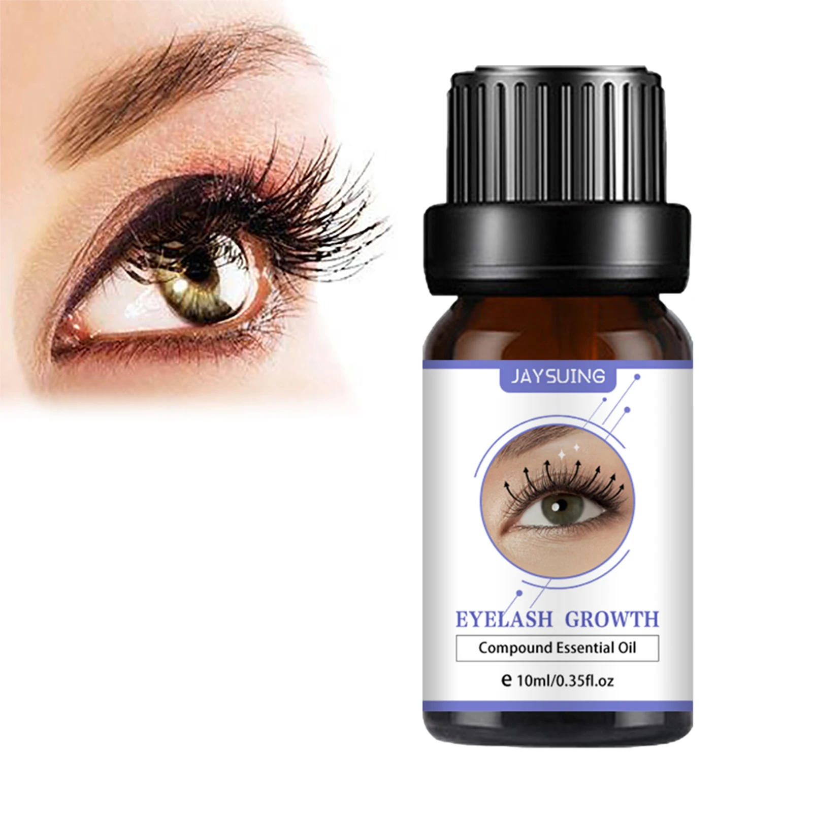 

Fast Eyelash Growth Serum Eyelash Enhancer Longer Fuller Thicker Lashes Eyelashes Eyebrows Enhancer Eyelash Care Product