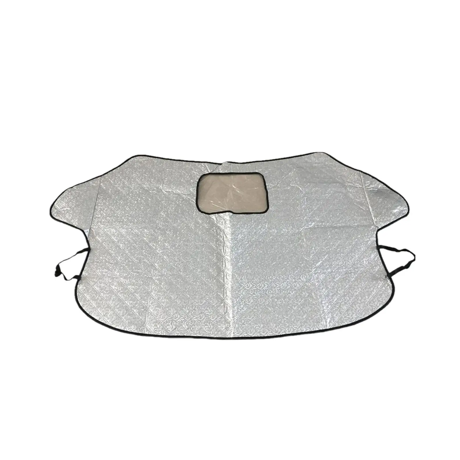 

Dust Cover Protector Car Windshield Snow Cover Fittings Sun Shade Snow for RV