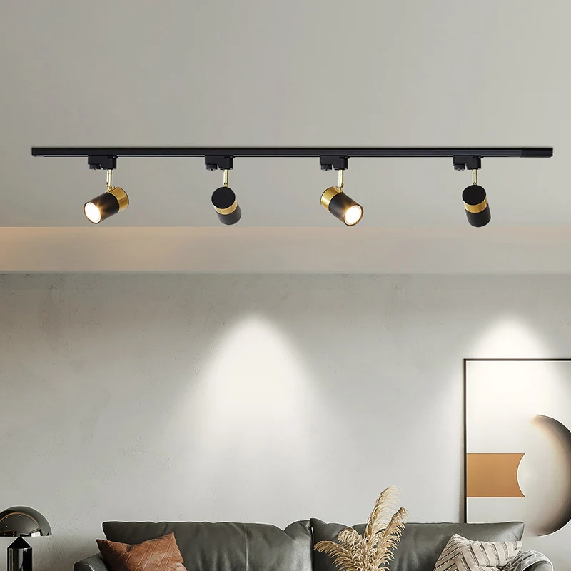 Трековое освещение Ramalho Светодиодный настенный светильник с железной отделкой