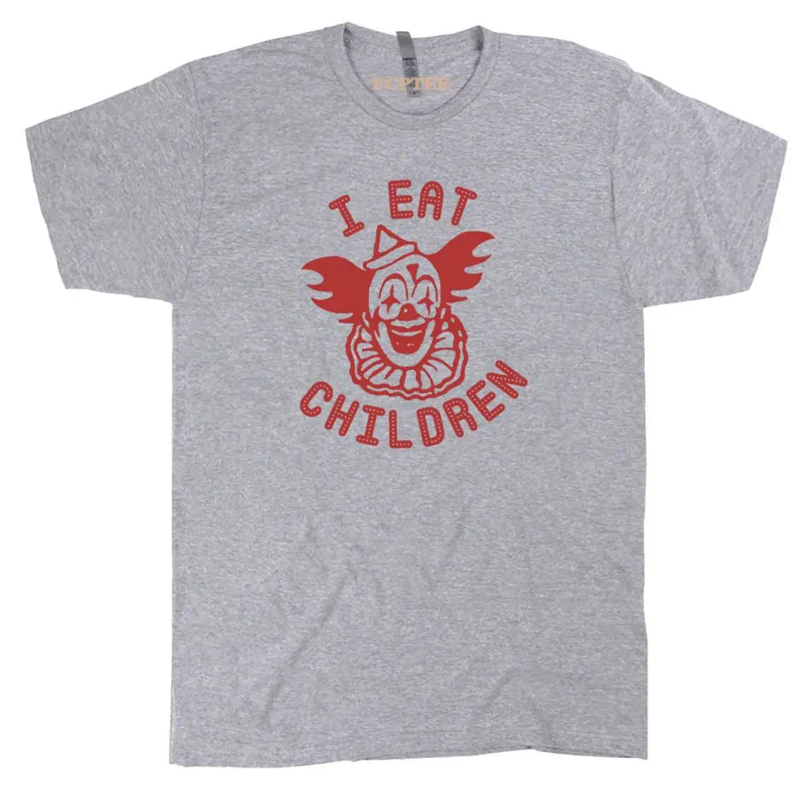 Детская футболка унисекс I Eat с клоуном