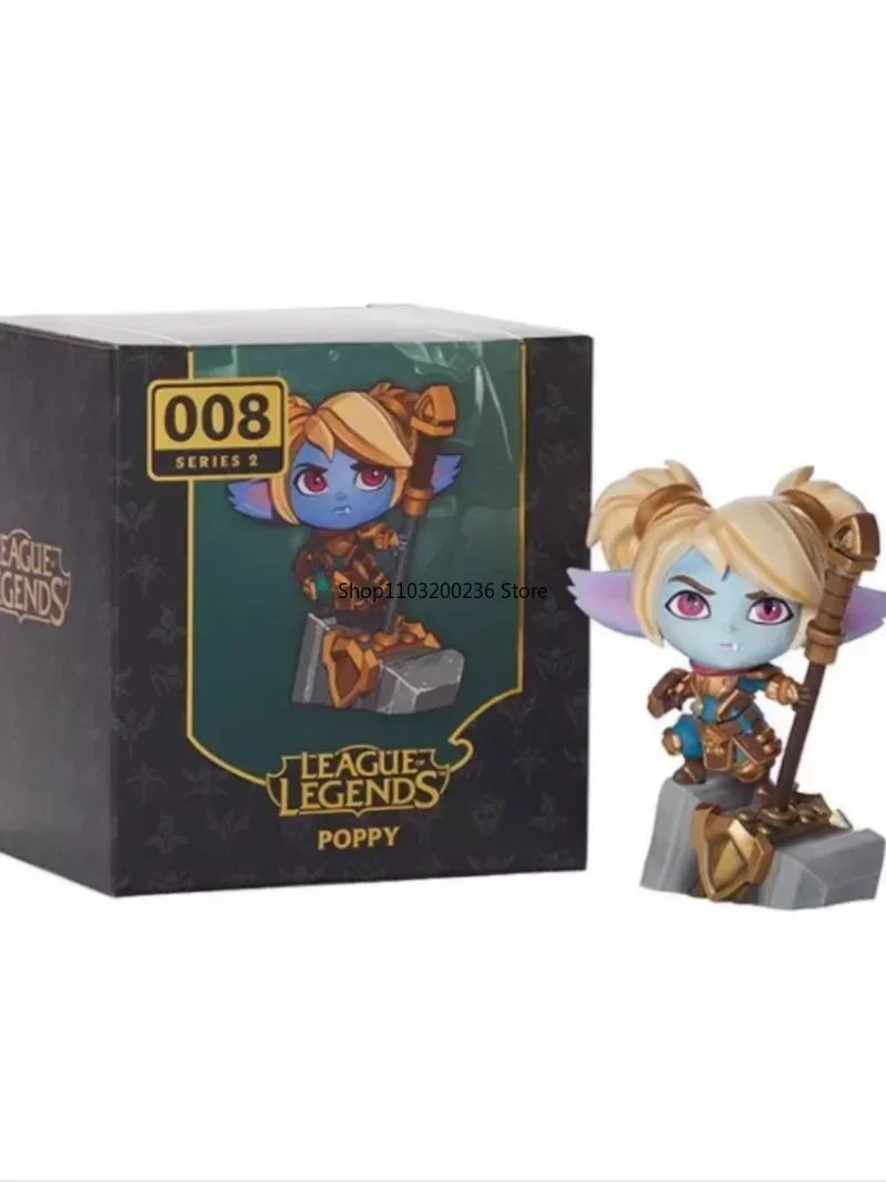 Оригинальные LOL League of Legends Poppy Keeper of The Hammer Q версия аниме фигурки героев Коллекционные украшения модель игрушки подарок (art.: 3920c6ca5efaf) - 3920c6ca5efaf