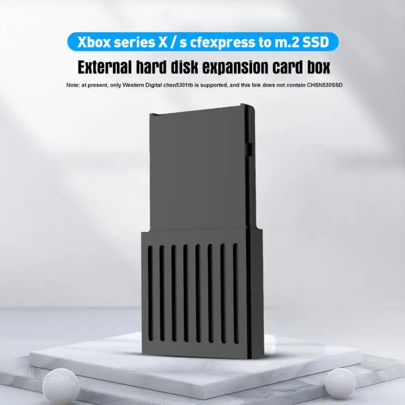 

Для Xbox серии X/S Внешний хост жесткий диск конверсионная коробка m.2 карта расширения 32G полоса пропускания одна карта двойного назначения