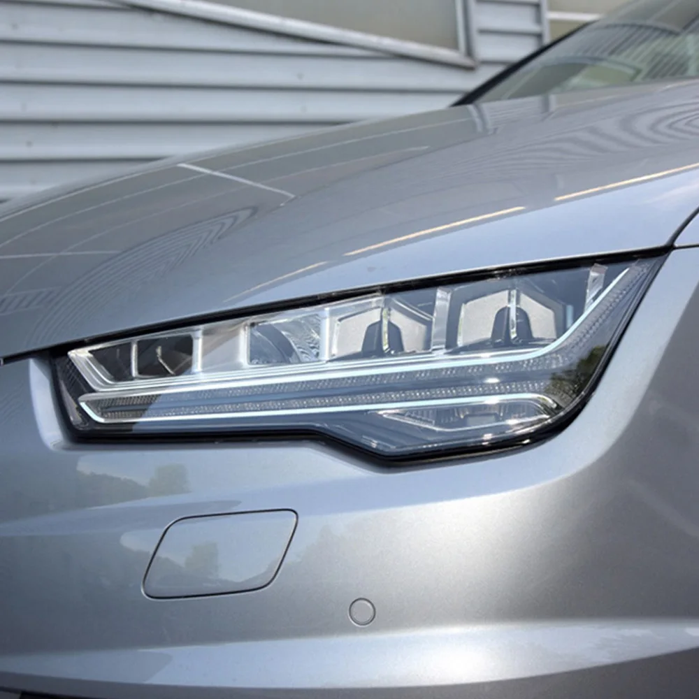 Прозрачный чехол-крышка для передних фар Audi A7 S7 RS7 Sportback 2015-2018 (с линиями) (art.: 3920d98a137de) - 3920d98a137de