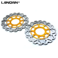 2 pcs motorcycle front disc brake rotor scooter for honda cbr600 2007 2008 2009 2010 2011 2012 2013 cbr 600 08 09 10 11 12 13