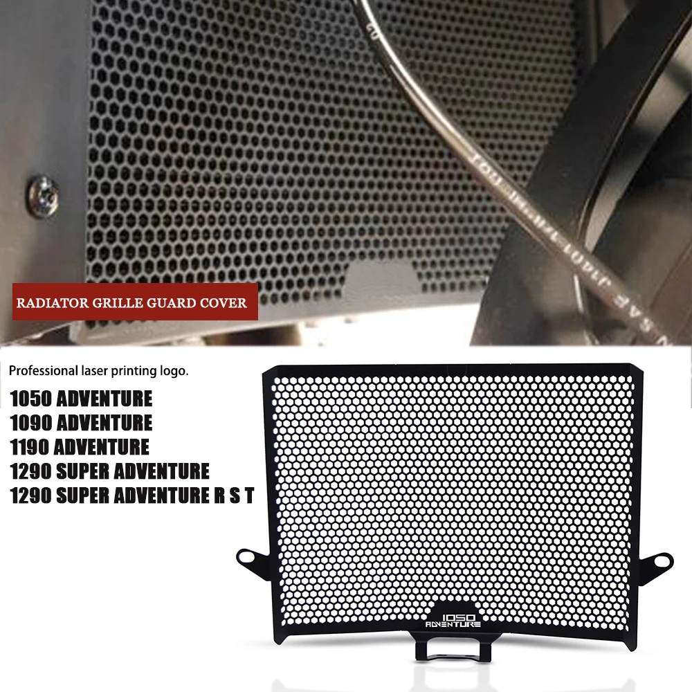 

For 1050 1090 1190 ADVENTURE/R 1290 Super ADV 1290 Super GT R S T 2016-2020 Motorcycle Radiator Grille Guard Cover Protector