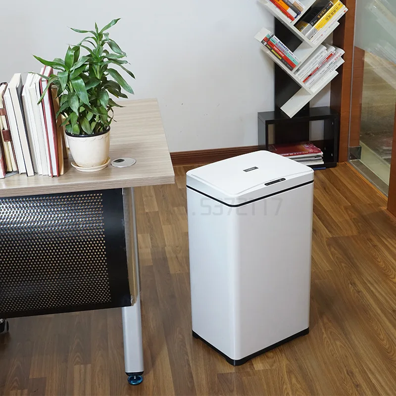 

Trash can intelligent induction trash can household kitchen large commercial full-automatic creative can