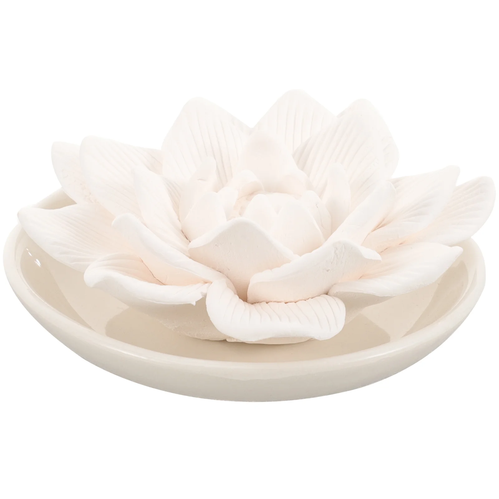 

Каменный пластиковый диффузор для эфирных масел белый