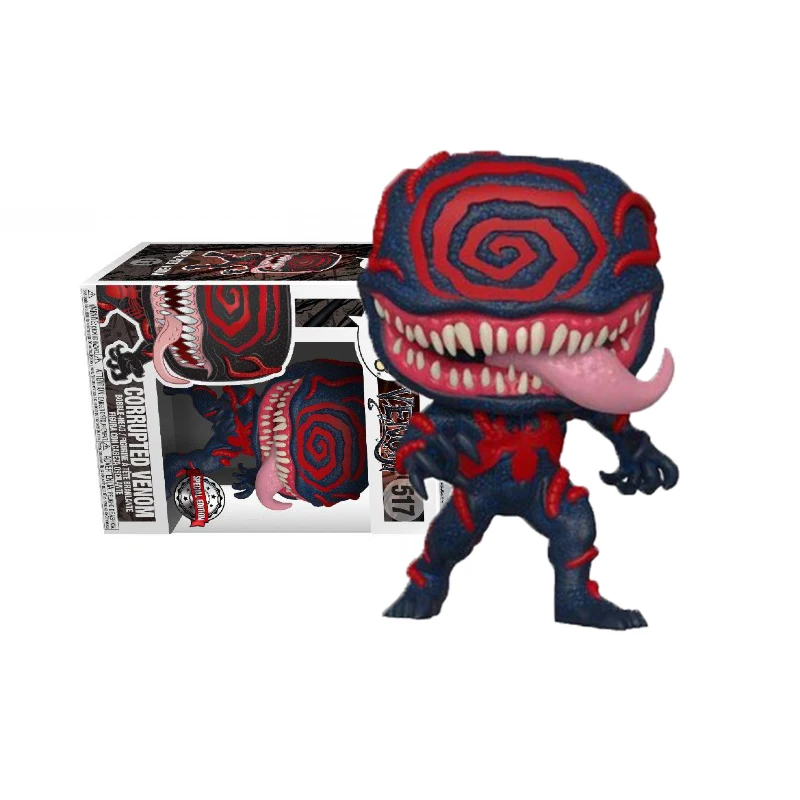 Поп-Веном карнидж 678 #371 # веномизированный Локи 368 поврежденный Веном #517 Черная