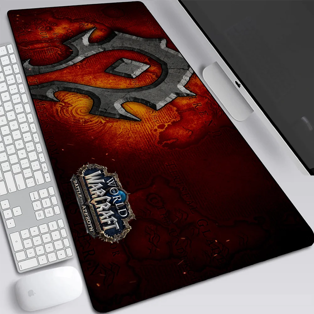 Фото Большой игровой коврик для мыши World of Warcraft Horde, компьютерный коврик для мыши для ноутбука, коврик для клавиатуры, Настольный коврик для ПК, геймерский коврик для мыши, офисный коврик №2