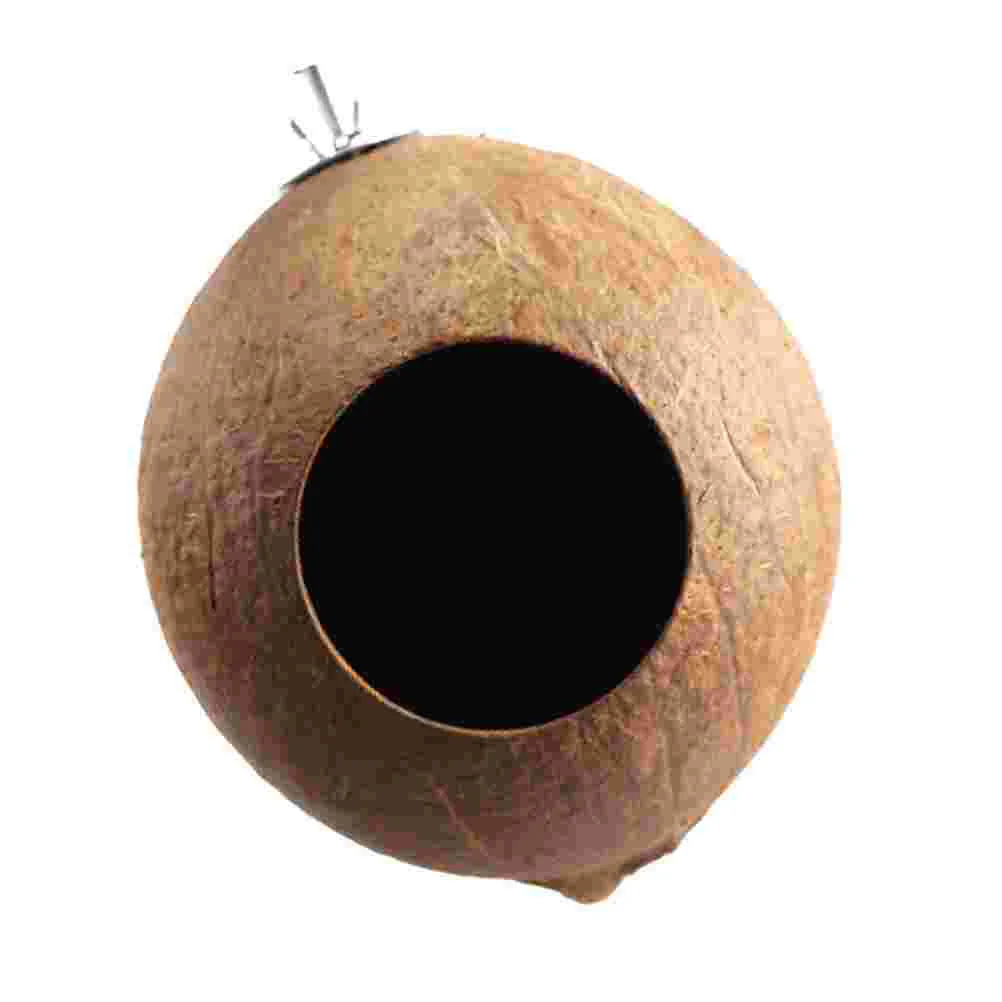 

1pc Pet Bird Nest Delicate Shell Natural Bird House for Hamster Bird