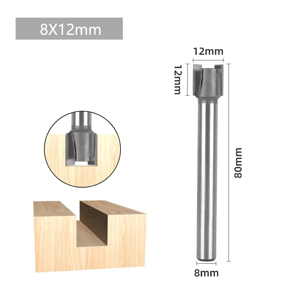 Концевая фреза LAVIE C08 твердосплавная 8 мм для дерева