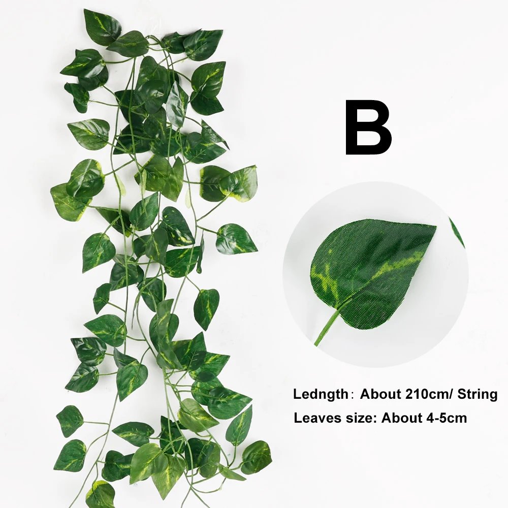 Искусственные листья винограда 240 см